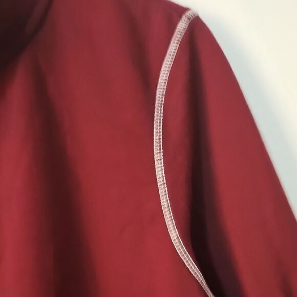 Quacker Factory Vintage French Terry Zip Front Jacket 1x - Picture 4 of 7